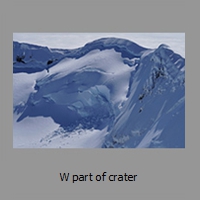 W part of crater